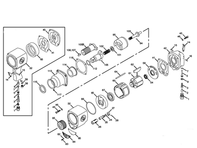 Figure 0 Diagram and Parts List for CP0611PASEL  Chicago Pneumatic Wrench